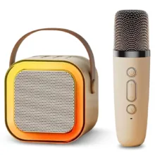 اسپیکر بلوتوثی قابل حمل مدل KARAOKE به همراه میکروفن