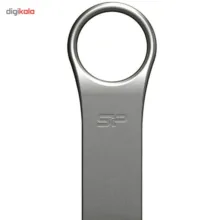 فلش مموری 32 گیگابایت سیلیکون پاور مدل Firma F80 با رابط USB 2.0، بدنه آلیاژ روی بدون درب و مقاوم در برابر شوک و لرزش