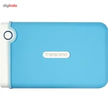 هارد اکسترنال ترنسند مدل StoreJet 25M3 ظرفیت دو ترابایت دارای رابط USB Type-A 2.0