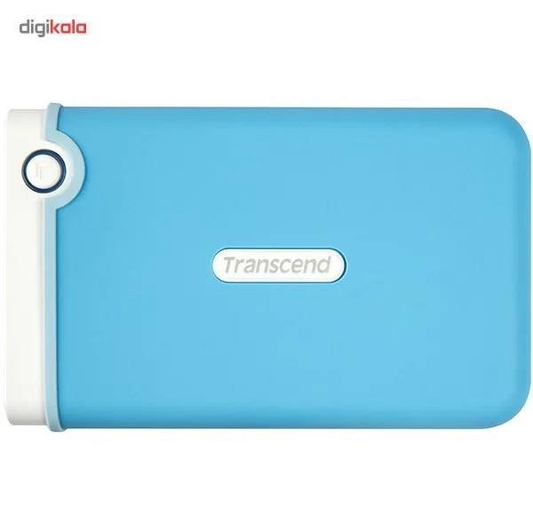 هارد اکسترنال ترنسند مدل StoreJet 25M3 ظرفیت دو ترابایت دارای رابط USB Type-A 2.0