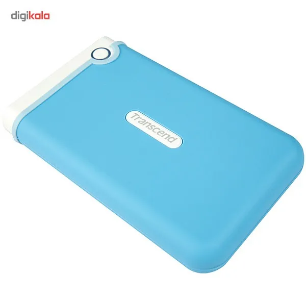 هارد اکسترنال ترنسند مدل StoreJet 25M3 ظرفیت دو ترابایت دارای رابط USB Type-A 2.0
