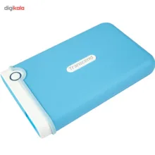 هارد اکسترنال ترنسند مدل StoreJet 25M3 ظرفیت دو ترابایت دارای رابط USB Type-A 2.0