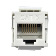 کیستون شبکه Cat6 Utp مدل PKS بسته 50 عددی