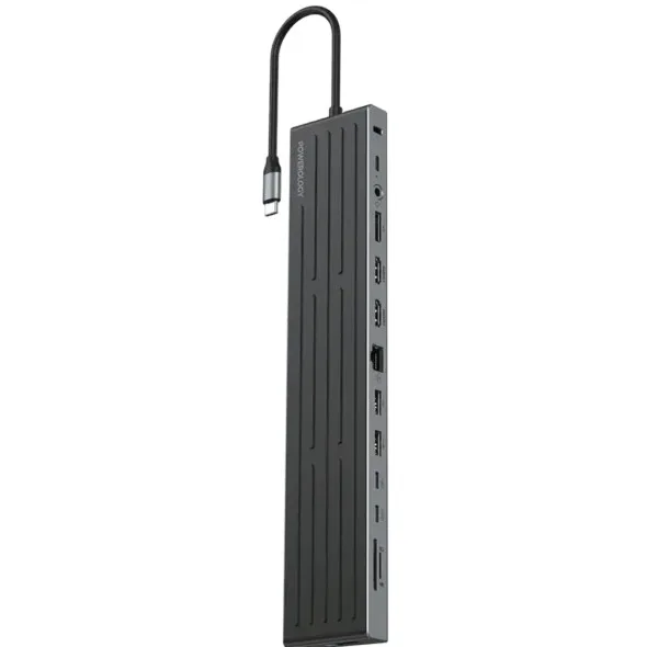 هاب 13 پورت USB-C پاورولوژی مدل Nexis PWDC4DBBK