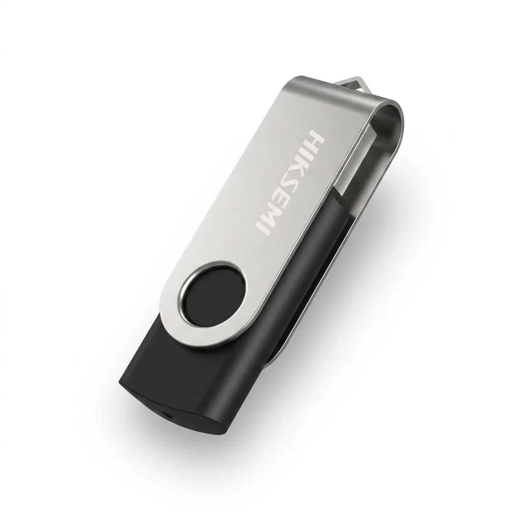 فلش مموری چرخشی 32 گیگابایت هایک سمی مدل HS-USB-M200S، با انتقال سریع و پایدار داده‌ها، سازگار با ویندوز، لینوکس و اندروید