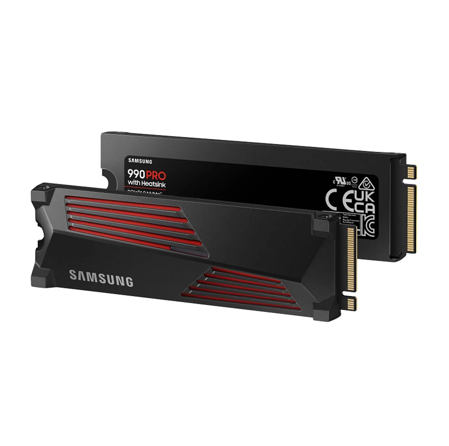 اس اس دی اینترنال PCIe Gen4 x4 سامسونگ مدل 990PRO with Heatsink ظرفیت 2 ترابایت