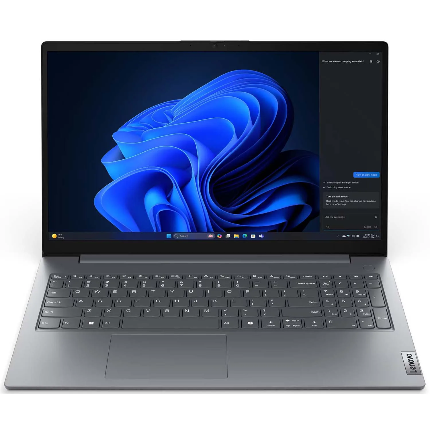 لپ تاپ 15.6 اینچی لنوو مدل V15 G5 IRL-i3 1315U-8GB DDR5 5200MHz-1TB SSD-TN - کاستوم شده