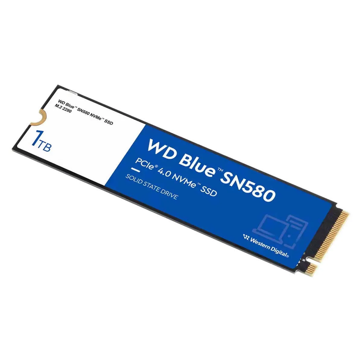 اس اس دی اینترنال PCIe Gen4 x4 وسترن دیجیتال مدل WD Blue SN580 NVMe  ظرفیت 1 ترابایت