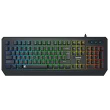 کیبورد بیاند مدل Bk-7140، سوئیچ ممبران، Full-size، نورپردازی LED RGB