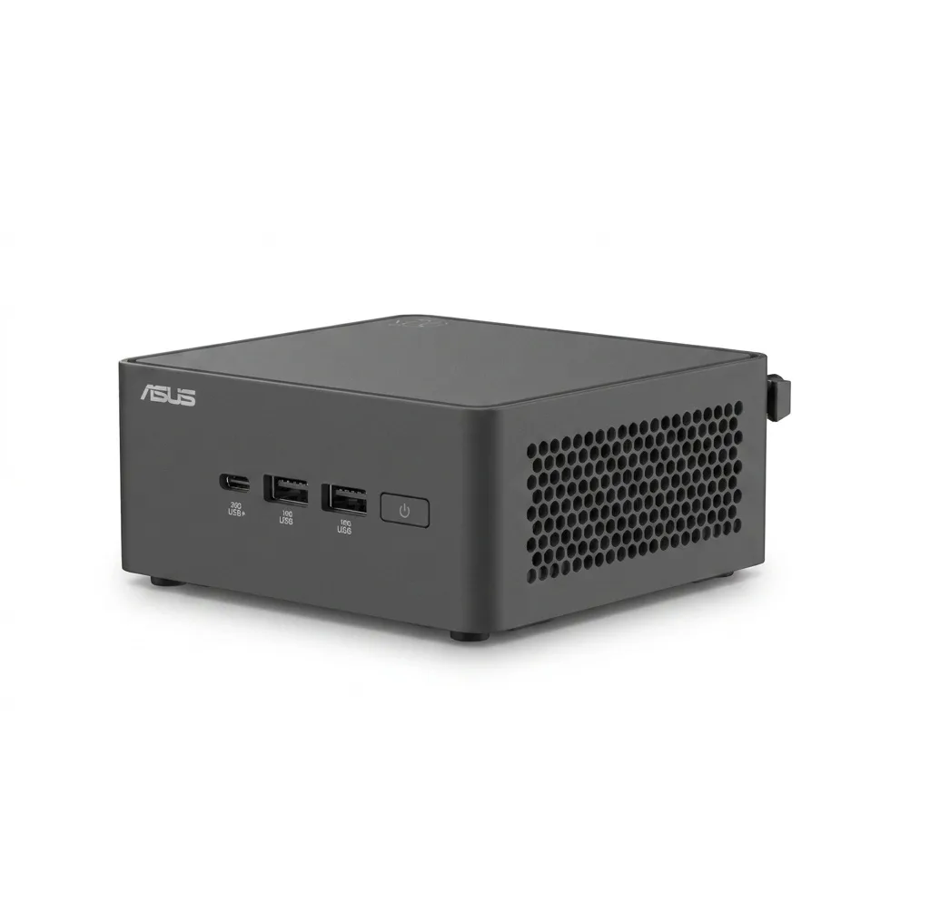 کامپیوتر کوچک ایسوس مدل NUC15CRHU7 با پردازنده Core Ultra 7 255H حافظه SSD با ظرفیت 1 ترابایت رم DDR5 با ظرفیت 32 گیگابایت پردازنده گرافیکی Intel