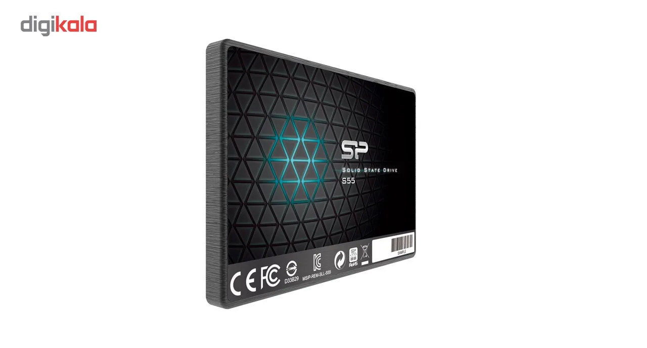 اس اس دی اینترنال SATA3.0 سیلیکون پاور مدل Slim S55 ظرفیت 960 گیگابایت