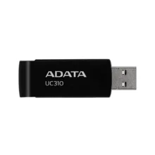 فلش مموری ای دیتا مدل UC310 ظرفیت 64 گیگابایت با رابط USB 3.2 Gen1، طراحی چرخشی، سازگار با ویندوز، مک، لینوکس، بدون نیاز به نصب درایور و مناسب استفاده در کامپیوتر، لپ‌تاپ، گوشی و تلویزیون