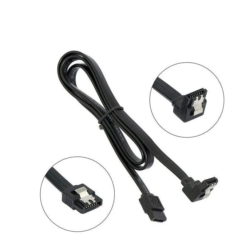 کابل دیتا SATA 3 گیگابایت مدل 12CF1-2SAT1B طول 0.5 متر بسته 2 عددی