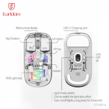 ماوس بی سیم ارلدام مدل DUAL MODE KM16