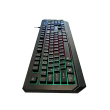 کیبورد بیاند مدل Bk-7140، سوئیچ ممبران، Full-size، نورپردازی LED RGB