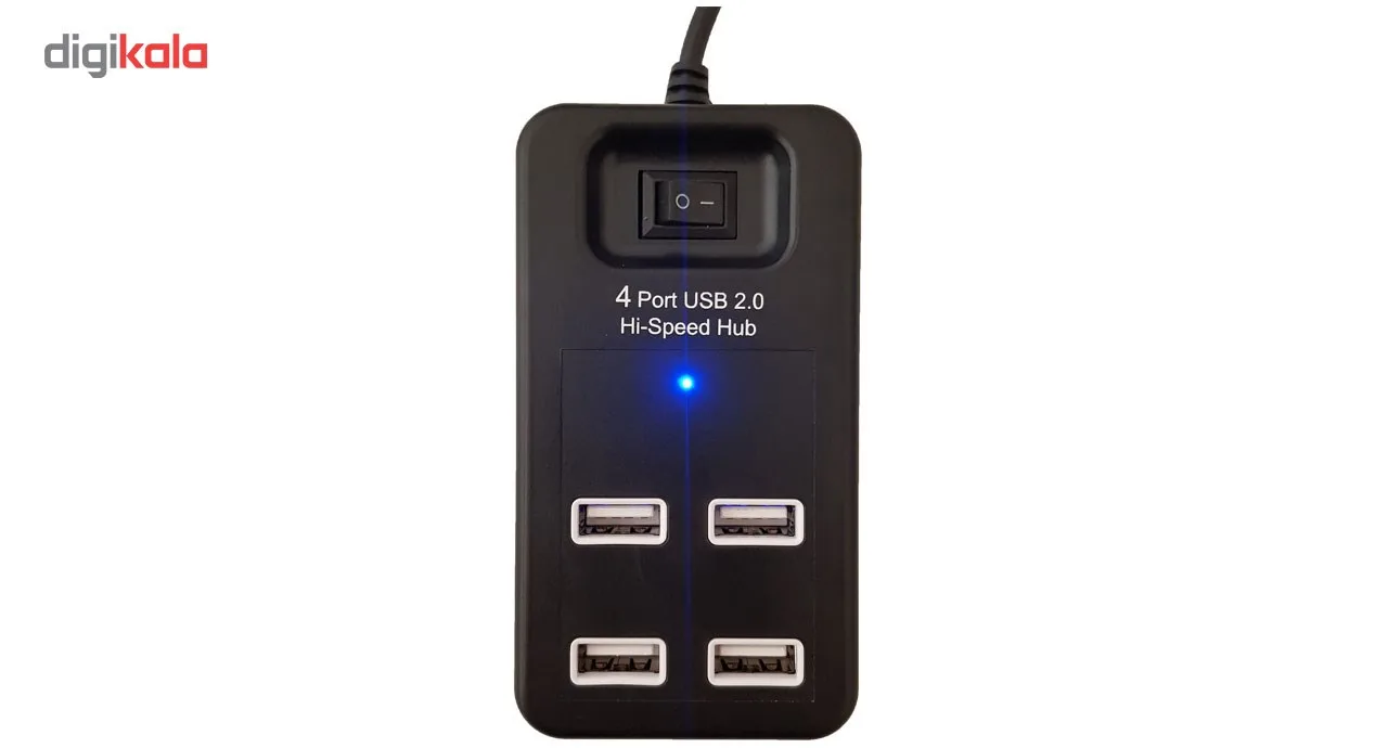 هاب USB 2.0 چهار پورت مدل P-1601