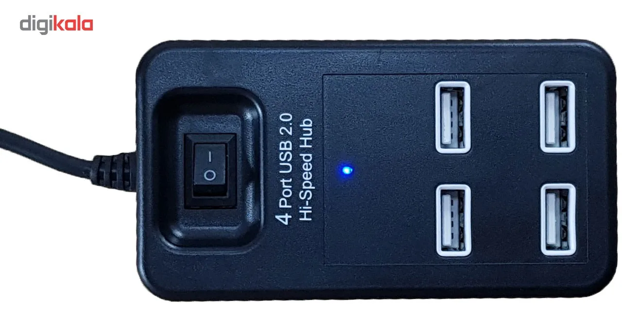 هاب USB 2.0 چهار پورت مدل P-1601