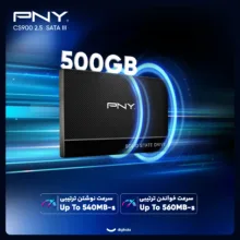 اس اس دی اینترنال SATA III پی ان وای مدل cs900 ظرفیت 500 گیگابایت