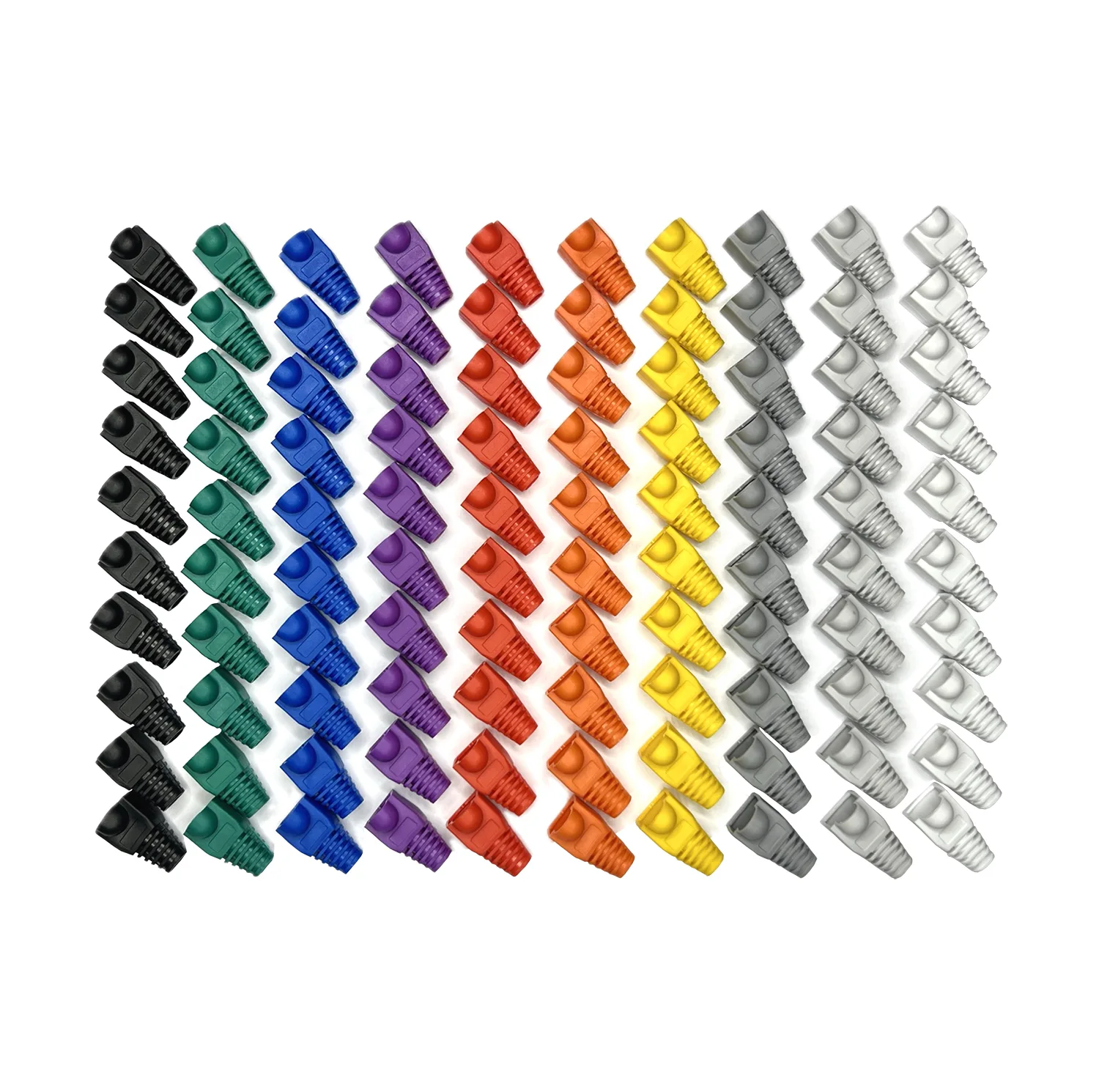 محافظ سوکت شبکه RJ45 مدل 10 بسته 100 عددی