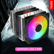 خنک کننده پردازنده کولر مستر مدل T620s ARGB LGA1700