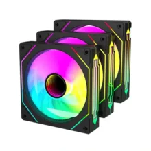 فن کیس ردراگون مدل GC-F015 مشکی بسته ۳ عددی