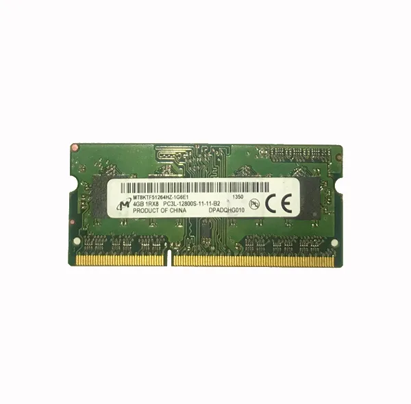 رم لپ تاپ DDR3L تک کاناله 1600 مگاهرتز میکرون مدل MT8K ظرفیت 4 گیگابایت