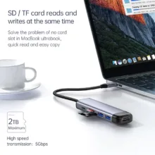 هاب 6 پورت USB-C مک دودو مدل HU-7740