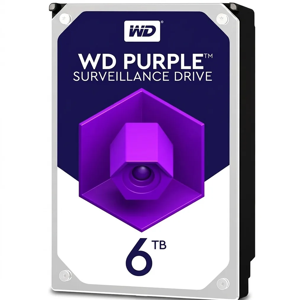 هارددیسک اینترنال وسترن دیجیتال مدل Purple WD60PURZ ظرفیت 6 ترابایت