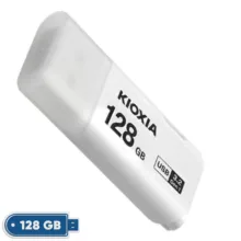 فلش مموری 128 گیگابایت کیوکسیا مدل U301 با رابط USB 3.2 Gen1 Type-A و طراحی درپوش‌دار