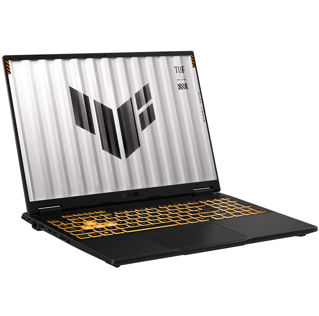 لپ تاپ 16 اینچی ایسوس مدل TUF Gaming F16 FX608JMR-i7 14650HX-RTX5060 8GB-24GB DDR5 5600MHz-1TB SSD-FHD 165Hz-W - کاستوم شده