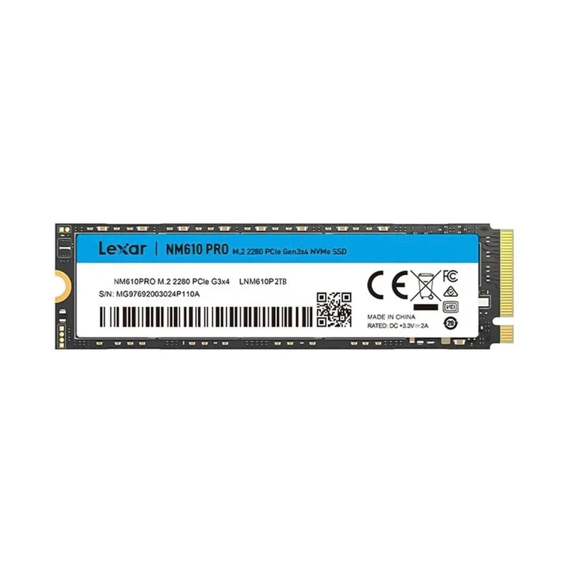 اس اس دی اینترنال PCIe Gen3 x4 لکسار مدل NM610 PRO ظرفیت 500 گیگابایت