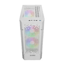 کیس کامپیوتر گیم دیاس مدل AURA GC7 WH ARGB