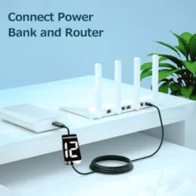 کابل تبدیل USB به ۱۲ ولت تجهیزان مدل POWERION Lite-12V مناسب برای مودم و کارتخوان