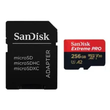 کارت حافظه SDSQXCU سن دیسک مدل Extreme Pro 4k استاندارد UHS-I سرعت 200MBps ظرفیت 256 گیگابایت