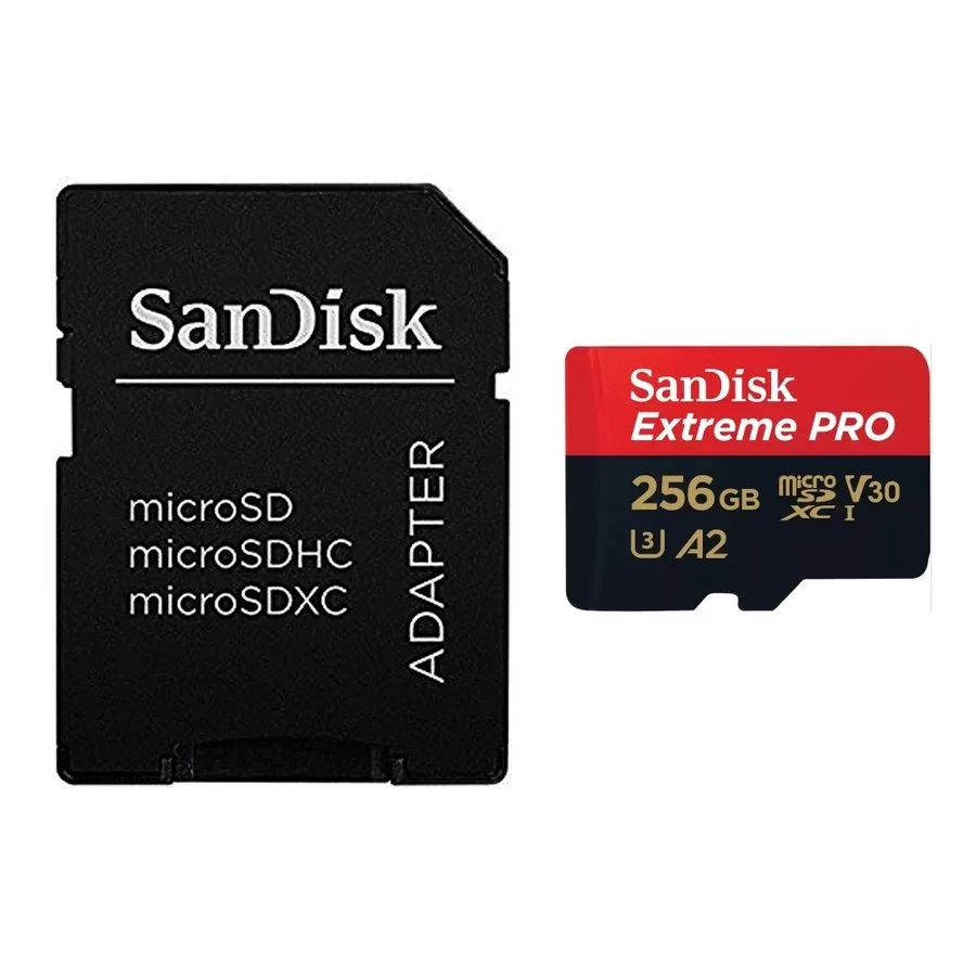 کارت حافظه SDSQXCU سن دیسک مدل Extreme Pro 4k استاندارد UHS-I سرعت 200MBps ظرفیت 256 گیگابایت