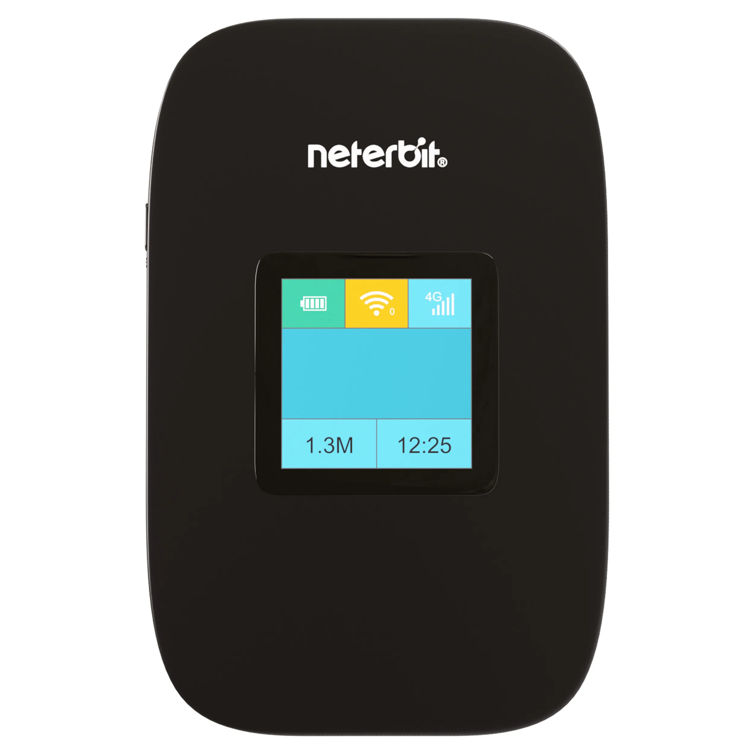 مودم همراه 4G LTE نتربیت مدل NWR-945X با باتری 3000 میلی‌آمپر ساعت، پشتیبانی از Wi-Fi 6، سرعت دانلود تا 150 مگابیت بر ثانیه، اتصال بیش از 10 کاربر و فایروال NAT
