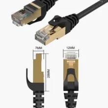 کابل شبکه CAT7 اوریکو مدل PUG-C7 طول 20 متر