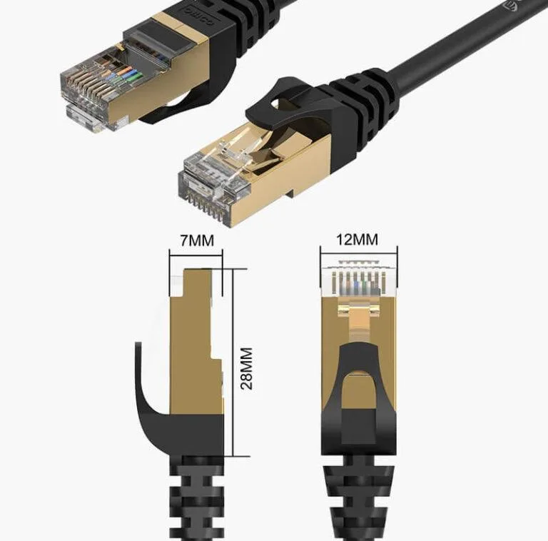 کابل شبکه CAT7 اوریکو مدل PUG-C7 طول 20 متر