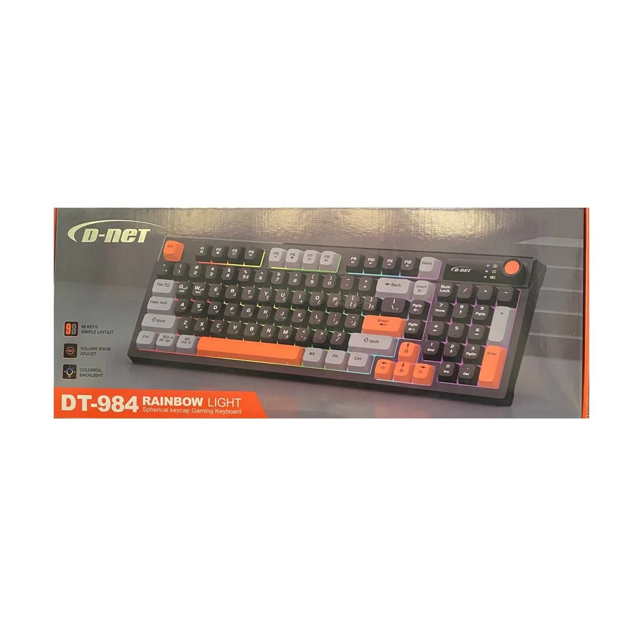 کیبورد گیمینگ دی نت مدل DT-984