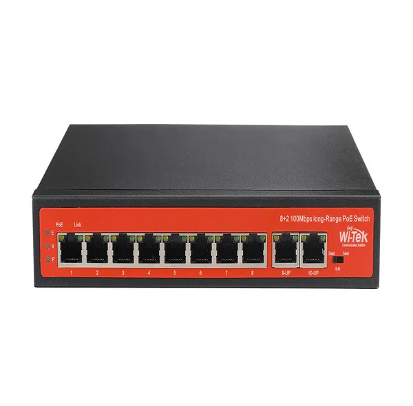 سوئیچ POE ده پورت وایتک مدل WI-PS210(V4)