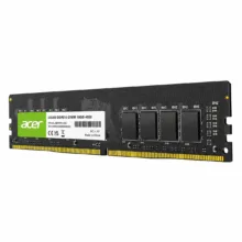 رم دسکتاپ DDR5 16 گیگابایت ایسر مدل UD200 DDR5 U-UDIMM، تک‌کاناله، با فرکانس 4800 مگاهرتز و تایمینگ CL40