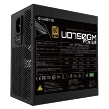 منبع تغذیه کامپیوتر 750 وات وات گیگابایت مدل GP-UD750GM-PG5