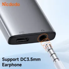 مبدل USB-C به USB-C/AUX مک دودو مدل CA-505