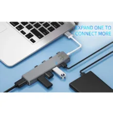 هاب 4 پورت USB 3.0 هارمن مدل HR-USB3000