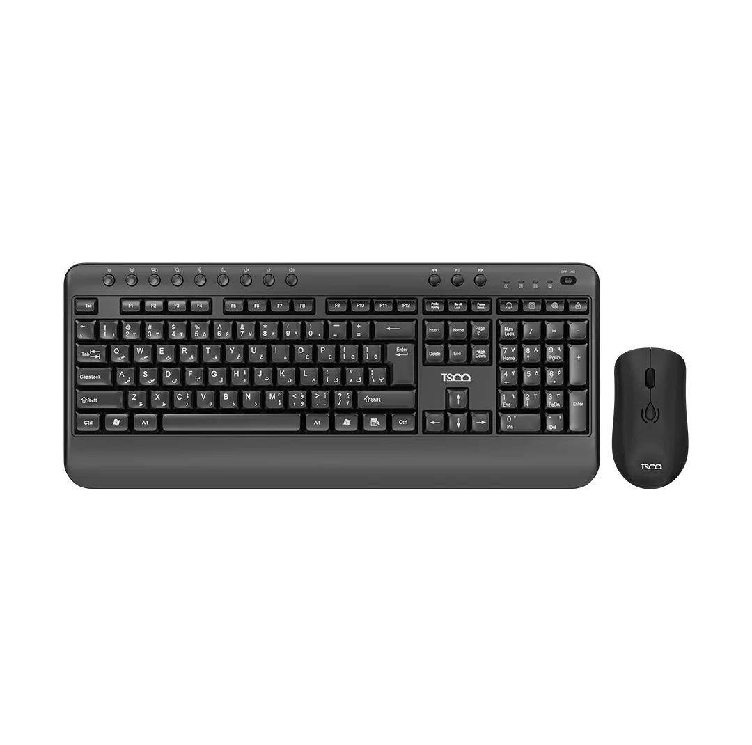 ماوس و کیبورد بی سیم تسکو مدل TKM 7029W