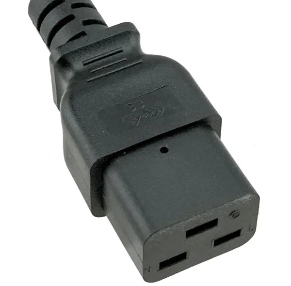 کابل برق 3 پین سرور منبع تغذیه بافو مدل EU-C19 3Cx1.5MM طول 2 متر