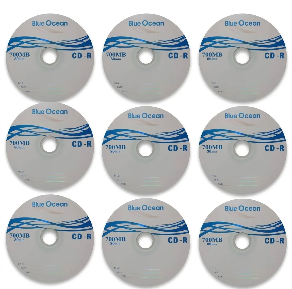 سی دی خام مدل  Blue Ocean مجموعه 9 عددی