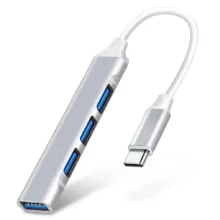 هاب 4 پورت USB-C مدل SUPER FAST TYPE-C