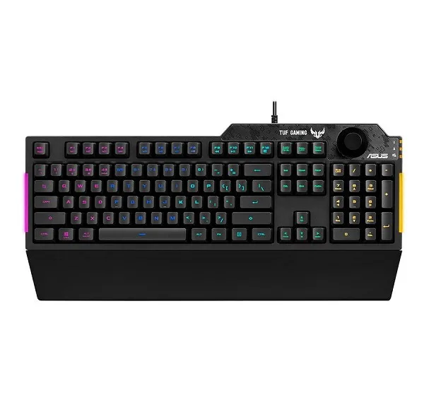 کیبورد مخصوص بازی ایسوس مدل TUF GAMING K1 RGB
