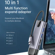 هاب 10 پورت USB-C مک دودو مدل HU-742